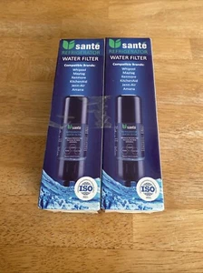 Sante Refrigerator Water Filter Kenmore 46 9930 Maytag 2-pack Whirlpool SEALED - Picture 1 of 4