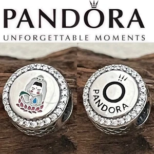 Rare PANDORA China Exclusive Avalokitesvara Buddhist Button Charm - Picture 1 of 4