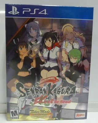 SENRAN KAGURA BURST RE:NEWAL TAILOR MADE LIMITED SONY PS4 USA  NEW SEALED NUOVO  - Immagine 1 di 4