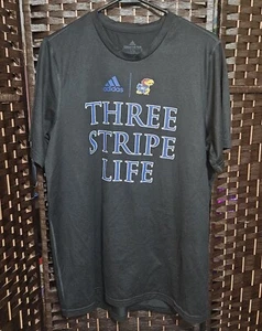 Kansas Jayhawks Adidas Creator Kurzarmshirt Herren schwarz NCAA - Bild 1 von 5