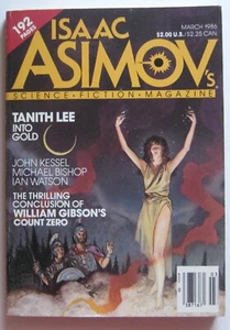 ASIMOV's Science Fiction March 1986 - Into Gold by Tanith Lee - Picture 1 of 1