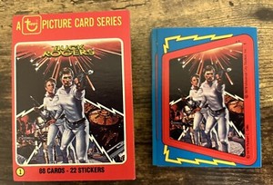 1979 Topps Buck Rogers Cards Complete Base And Stickers Set 1-22 Mint