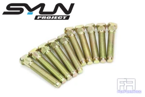 10x Syun 60mm Extend Wheel Stud 1/2"-20 14.23mm for Ford Mustang 05-14 *Front* - Picture 1 of 3