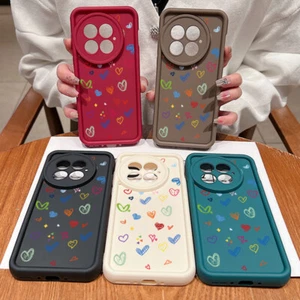 For OnePlus 13 12 13R 13T ACE 5 3 11R Shockproof Silicone Heart Phone Case Cover - Picture 1 of 13