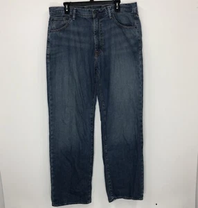 polo ralph lauren mens jeans size 36x33 blue loose fit straight leg jeans pants - Picture 1 of 7