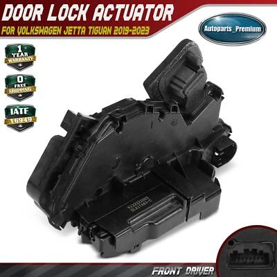 Actuador de bloqueo de puerta del conductor delantero izquierdo para Volkswagen Jetta Tiguan 2019 2020-2023 Foto 1 de 4