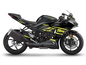 NEW Graphic kit for ZX-6R (2024~) Full Decal Sticker Kit (OG-BFY) - Picture 1 of 6