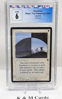 MTG - Legends - Equinox - CGC 6.0 - Vintage - Image 1 of 4