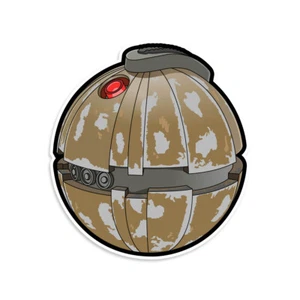 Adesivo vinile Thermal Detonator Star Wars - Foto 1 di 1