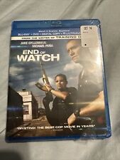 End of Watch (Blu-ray/DVD, 2013, 2-Disc Set, UltraViolet) New Factory Sealed