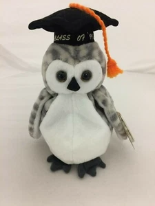 TY Beanie Original Baby - 1999 Wiser Owl - neuwertig mit neuwertigem Etikett - Bild 1 von 11