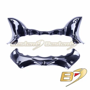 2008-2017 Hayabusa GSX1300R instrumento de fibra de carbono medidor recorte tablero tejido de sarga - Imagen 1 de 4