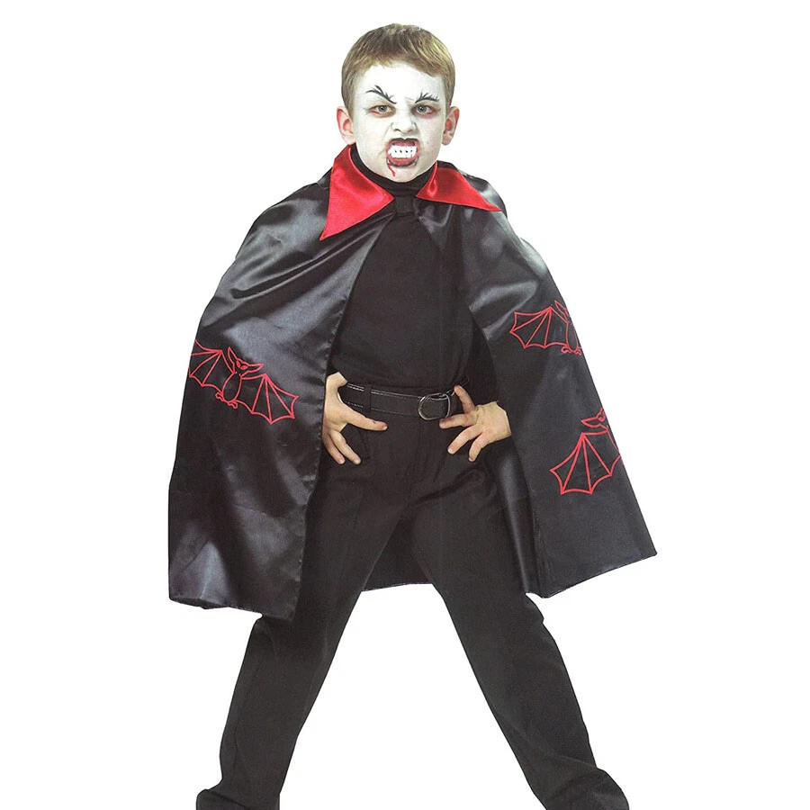 Fledermaus-Kostüm Für Kinder – Komplettes Set Mit Overall, Maske & Handschuhen Für Halloween