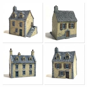 10mm Wargame 4 - Piece European Buildings set. - Picture 1 of 11