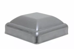 6” Vierkant Pressstahl Metall Kuppelkappe Stahl 6”x6” (für Stahlpfosten) 1 Stück - Bild 1 von 2