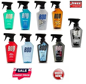 BOD Man Fragrance Body Spray, Black, 8 fl oz. Select Your Color - Picture 1 of 16