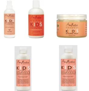 Shea Moisture Kokosnuss & Habiskus Kinder Shampoo/Detangler/Gelee/Conditoner/Sets UK - Bild 1 von 9