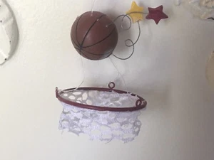 NEU ~ Basketballkorb & Kugel Christbaumschmuck Neu mit Etikett ~ Galleria II - Bild 1 von 4