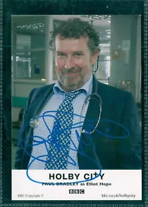 Paul Bradley - Elliot Hope - Holby City - Signed Autograph - Picture 1 of 3