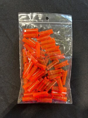 Cuatro docenas de levas de ballesta media luna media luna naranja Foto 1 de 2