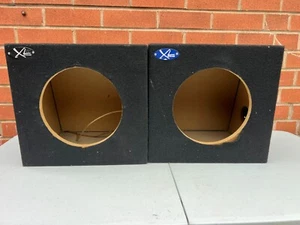2 x 10 Inch Black Car Audio Speaker Subwoofer Bass Box Enclosure XL - Series - Picture 1 of 7