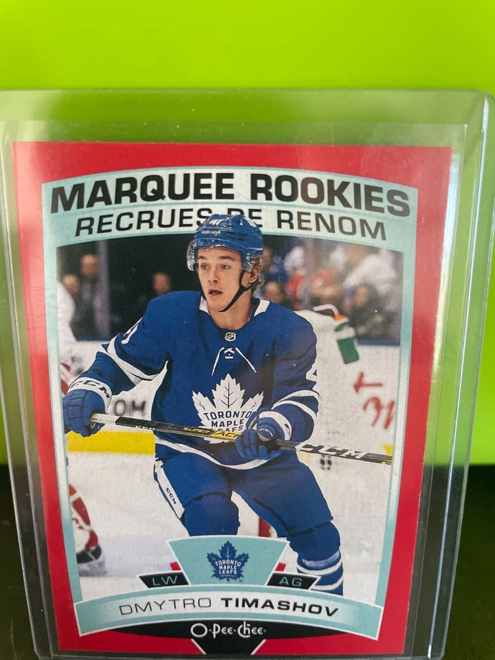 2019-20 OPC O-PEE-CHEE DMYTRO TIMASHOV #626 MARQUEE ROOKIE RED - Image 1 of 2