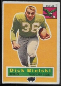 1956 Topps Football Dick Bielski #76!  Low Shipping for Multiple Items!