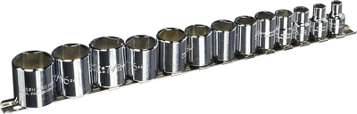 3/8" Drive 13 Piece Socket Set - 6 Point - Image 1 of 2