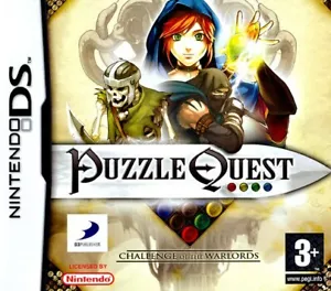 Puzzle Quest Challenge of the Warlords Nintendo DS D3 Publisher - Picture 1 of 2