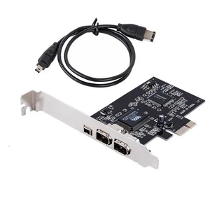 Scheda PCI-e Express,  Scheda Controller 1394a IEEE 1394b, Trasferiment7972 - Foto 1 di 1