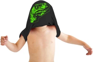 Toddler Ask Me About My Raptor Cool Dinosaur Flip T shirt for Kids - Picture 1 of 9