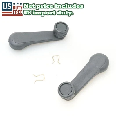 Par de manijas de puerta de manivela Bravo 1985-1998 para camioneta Mazda B2000 B2200 B2600 izquierda derecha Foto 1 de 4