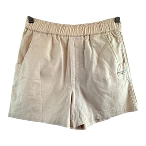 Archetypic Golden Goose Size L 12 Pale Pink Cotton Pull On Shorts With Pockets - Picture 1 of 12
