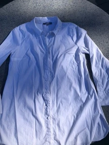 marled reunited abbigliamento donna taglia grande abito con bottoni camicia - Foto 1 di 4