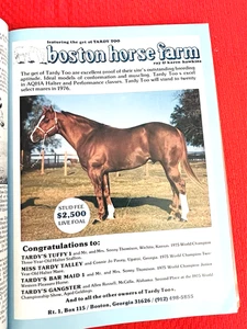 1976 QUARTER HORSE JOURNAL Magazine, Book - TARDY TOO - SHADOW SON - TE 'N TE - Picture 1 of 24