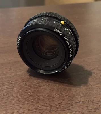 [Casi como nuevo] Lente MF estándar SMC Pentax-A 50 mm f/1,4 montaje K de Japón Foto 1 de 4