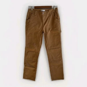 NEU Dickies Damen braun Ente Doppelknie Carpenter Hose Jeans Größe 6/28 Reg - Bild 1 von 9