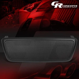 BLACK VERTICAL FENCE STYLE FRONT UPPER GRILLE GUARD FOR 2004-2008 Ford F-150 - Picture 1 of 5