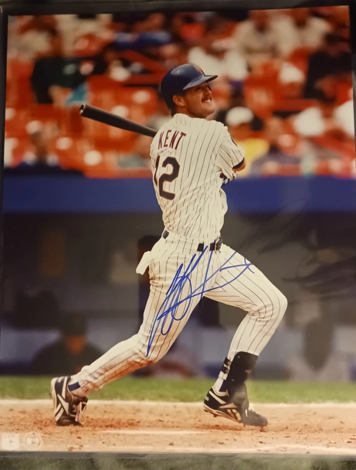 JEFF KENT Autographed 8 x 10 photo (San Francisco Giants) with COA! - Image 1 of 3