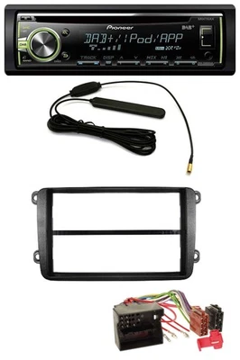 Pioneer MP3 USB CD DAB AUX Autoradio für VW Golf V VI Touran Passat 3C Caddy EOS - Bild 1 von 4