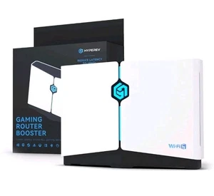 HYPEREV Gaming Router WiFi 6 for PC & Consoles PS5, PS4, Xbox | Internet Booster - Picture 1 of 7