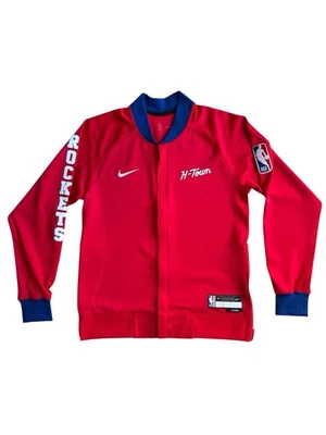 Мужская аутентичная куртка на молнии Nike Houston Rockets средний городской выпуск Showtime - Изображение 1 из 4