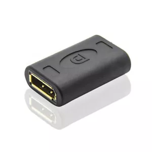 DP to DP DisplayPort Female to Female Adapter Connector Coupler Extender Tool - Picture 1 of 3