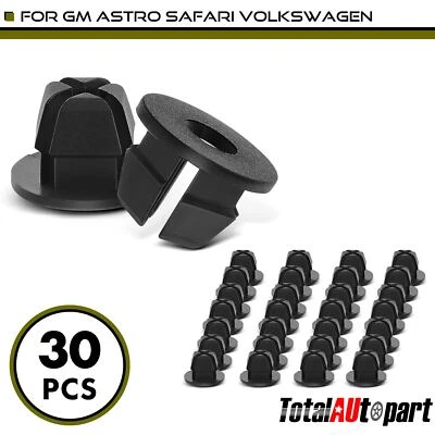 30 piezas clips de retención para GM Astro Safari Volkswagen orificios de 3,6 mm de diámetro nailon Foto 1 de 4