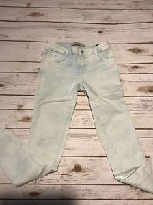 Zara Pastel Mint Green Skinny Jeans SSize 36/US 4 - Picture 1 of 7