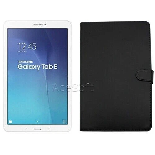 Heavy-Duty Wallet Leather Flip Case Cover for Samsung Galaxy Tab E 9.6" SM-T560N - Image 1 of 1