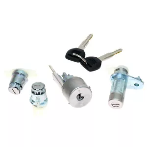 Honda Accord 90 91 2D DE EX EX-R LX SE Ignition Trunk Cylinder Door Locks Set - Bild 1 von 6