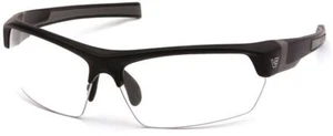 Gafas de seguridad Venture Gear Tensaw marco negro lentes antiniebla transparentes - Imagen 1 de 1