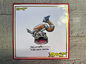 Metazoo Kickstarter Slide Rock Bolter USPCC WPT Signed Art Print Cryptid Nation - Picture 1 of 3