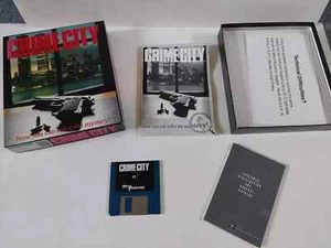 CRIME CITY BY MURDER MYSTERIES (PC) (FULLY COMPLETE ORIGINAL BIG BOX RELEASE) - Picture 1 of 3